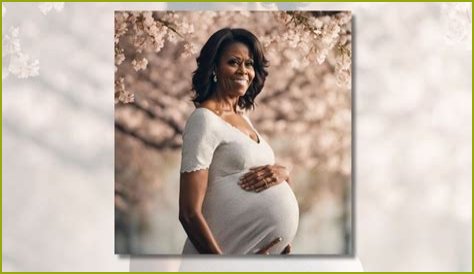 Captivating Moments: Michelle Obama Pregnant Pics