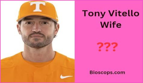 Tony Vitello's Girlfriend: A Glimpse Into His Personal Life